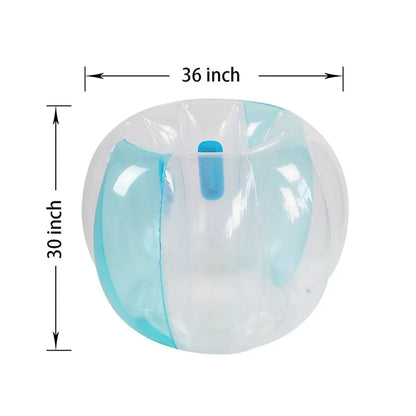 90cm Inflatable Bubble Buffer Balls Safety and Drop Resistance Collision Bumper