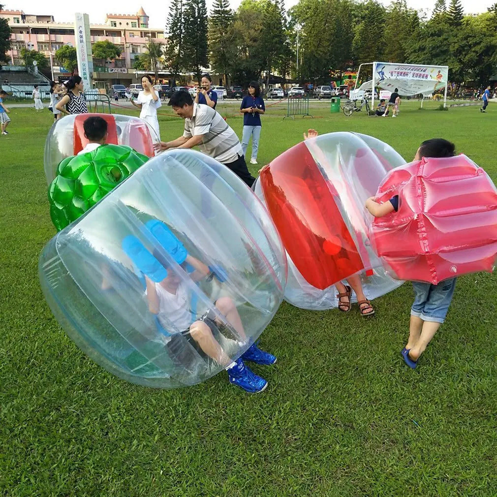 90cm Inflatable Bubble Buffer Balls Safety and Drop Resistance Collision Bumper