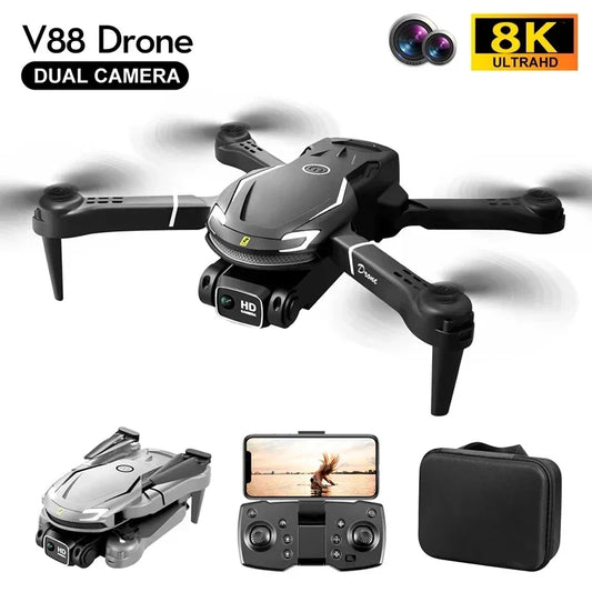 V88 Drone 8K 5G GPS Professional HD Dual Camera Quadcopter